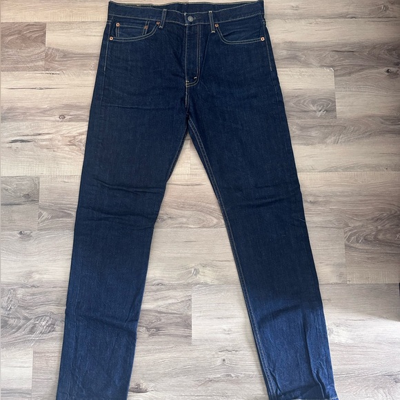 Levi's Dark Indigo Skinny Jeans 33x34 - Picture 1 of 3